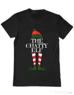 Tricou ADLER barbat The chatty elf Negru