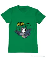 Tricou ADLER barbat Bat Brian Verde mediu