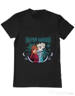 Tricou ADLER barbat Sister Queens Negru