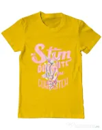 Tricou ADLER barbat Ne stim I Galben