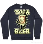 Bluza ADLER barbat Yoga beer Denim inchis