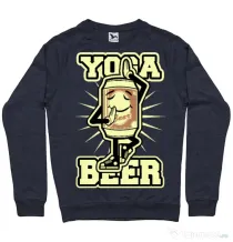 Bluza ADLER barbat Yoga beer Denim inchis