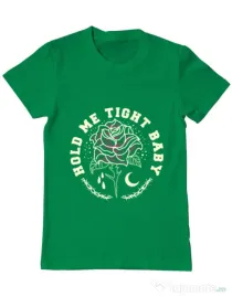 Tricou ADLER barbat Hold me tight Verde mediu
