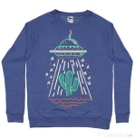 Bluza ADLER barbat UFO Albastru melanj