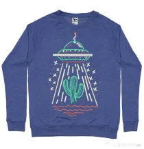 Bluza ADLER barbat UFO Albastru melanj