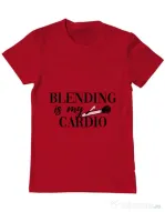 Tricou ADLER barbat Blending Rosu