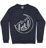 Bluza ADLER barbat Moon life Denim inchis