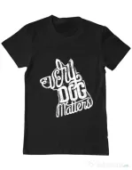 Tricou ADLER barbat Every dog matters 2 Negru