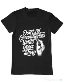 Tricou ADLER barbat Your story Negru