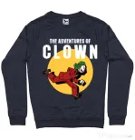 Bluza ADLER barbat Clown adventures Denim inchis
