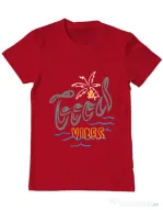 Tricou ADLER barbat Cool vibes typo Rosu