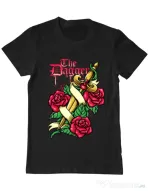 Tricou ADLER barbat The dagger Negru