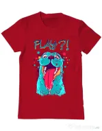 Tricou ADLER barbat Play Rosu