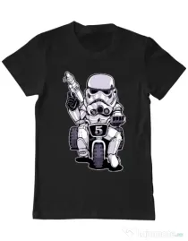 Tricou ADLER barbat Little tooper Negru