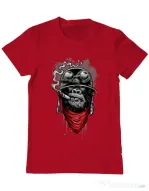 Tricou ADLER barbat Ape of duty Rosu
