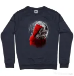 Bluza ADLER barbat Wolf hood Denim inchis