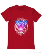 Tricou ADLER barbat Galactica Rosu
