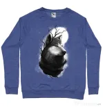 Bluza ADLER barbat Night wolf Albastru melanj