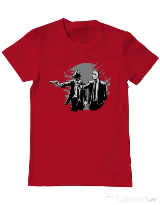 Tricou ADLER barbat Pulp killer Rosu