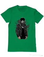Tricou ADLER barbat Sky fighter Verde mediu