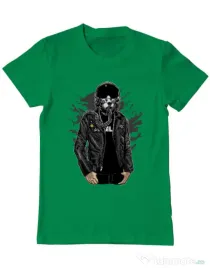 Tricou ADLER barbat Sky fighter Verde mediu