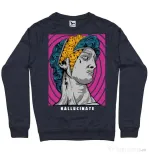 Bluza ADLER barbat Hallucinate Denim inchis