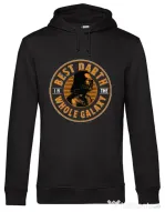 Hoodie barbat cu gluga Best Darth in the galaxy Negru