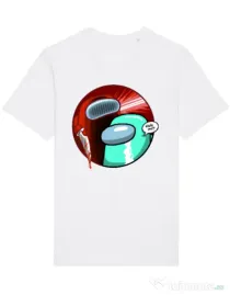 Tricou STANLEY STELLA barbat Behind you Alb