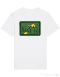 Tricou STANLEY STELLA barbat Camping 2 Alb