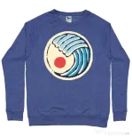 Bluza ADLER barbat Great wave Albastru melanj