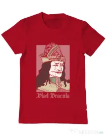 Tricou ADLER barbat Vlad Dracula Rosu