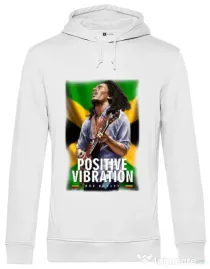 Hoodie barbat cu gluga Jammin Alb