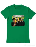 Tricou ADLER barbat Dance meme Verde mediu