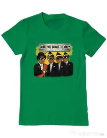 Tricou ADLER barbat Dance meme Verde mediu
