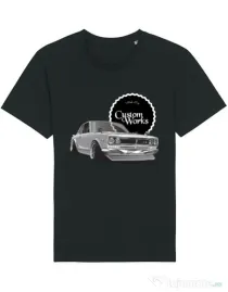 Tricou STANLEY STELLA barbat Skyline Hakosuka Negru