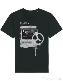 Tricou STANLEY STELLA barbat Acid Mixtape 2.0 Negru