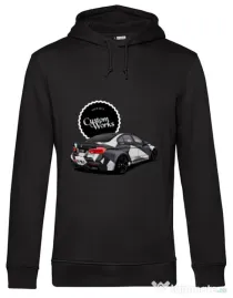 Hoodie barbat cu gluga M3 Camo Negru