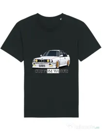 Tricou STANLEY STELLA barbat White M3 E30 Negru
