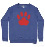 Bluza personalizata barbat Custom design Albastru melanj