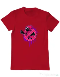 Tricou personalizat barbat Squid Game 2 Rosu