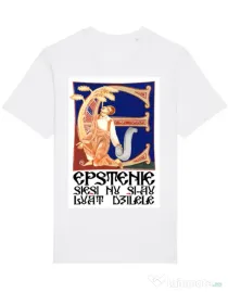 Tricou STANLEY STELLA barbat Epstenie siesi nu si-au luat dzilele Alb