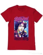 Tricou personalizat barbat BILLY JOEL Rosu