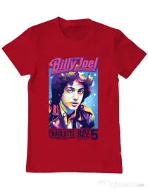 Tricou personalizat barbat BILLY JOEL Rosu