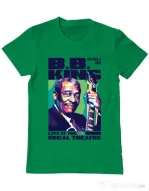 Tricou personalizat barbat BB KING Verde mediu