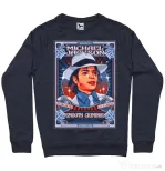 Bluza personalizata barbat Michael Jackson Denim inchis