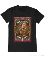 Tricou personalizat barbat Bob Marley Negru
