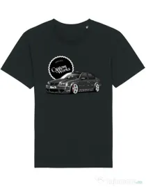 Tricou STANLEY STELLA barbat Bora on Segment wheels Negru