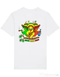 Tricou STANLEY STELLA barbat Three Little Birds Alb