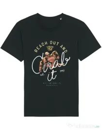Tricou STANLEY STELLA barbat Reach out and grab Negru