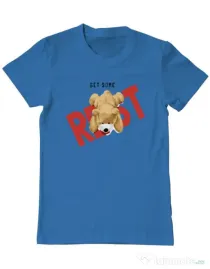 Tricou personalizat barbat Get Some Albastru azuriu